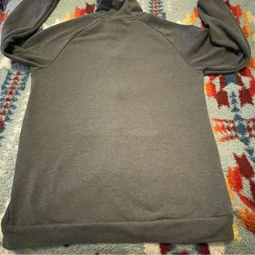 Nike Dri Fit Full Zip Hoodie Gray Men’s Size Large Athletic Drawstring Casual - Picture 11 of 14